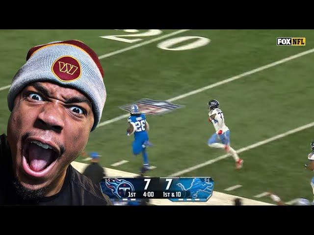 ITS THE DREADS! Tennessee Titans vs. Detroit Lions | 2024 Week 8 Game Highlights