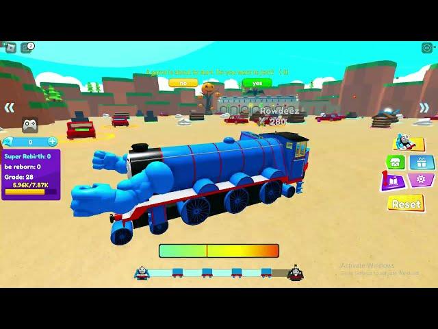 Rowdee, Train Destruction Simulator [Thomas and Friends] [Roblox]