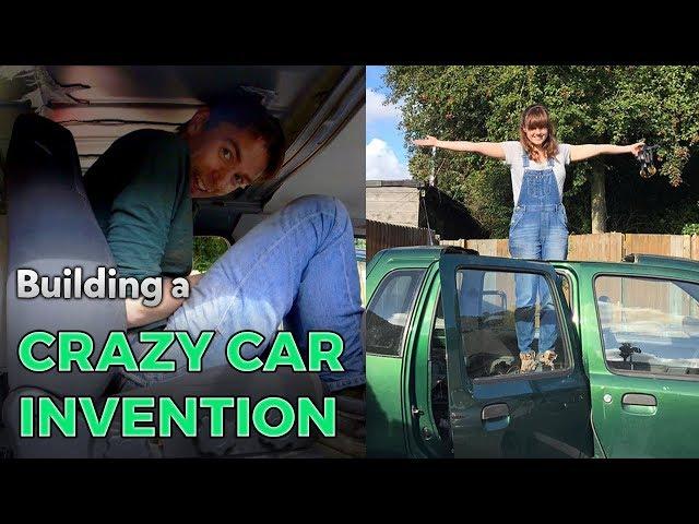 Building a Crazy Car Invention | Kids Invent Stuff