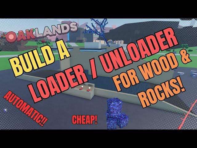 How to Build a Automatic Loader & Unloader in Oaklands | Roblox