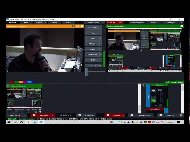 Stream Key Setup - VMix to Facebook Live and YouTube Live