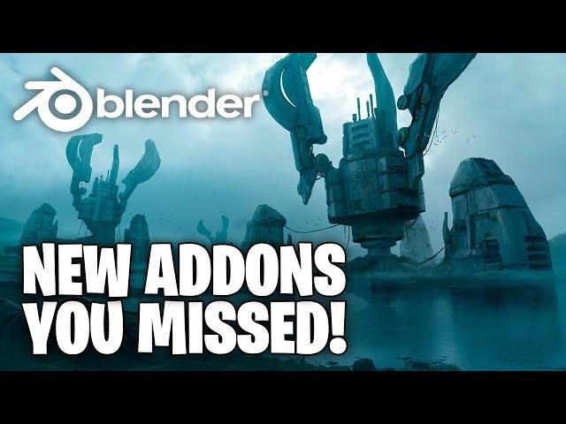 New Blender Addons You Probably Missed!