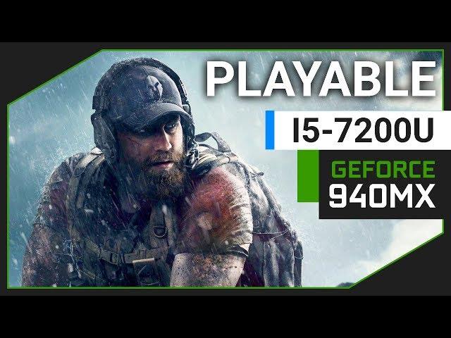 Ghost Recon: Wildlands | Nvidia Geforce 940MX | i5 7200U