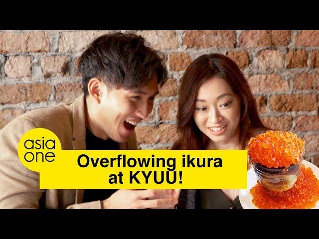 Get Out!! KYUU serves overflowing ikura bowls!