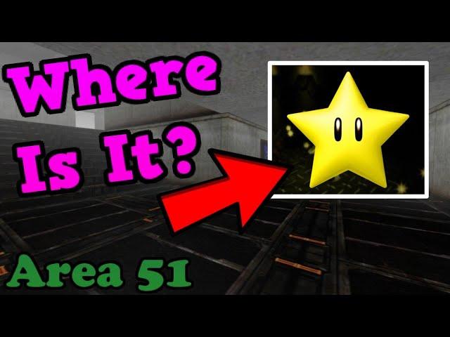 The Unsolved Mystery of the Invincibility Star, Roblox Area 51