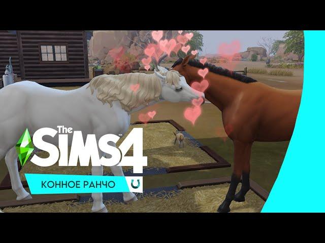  ОБЗОР The Sims 4: Конное ранчо | Роды лошади, Рабочий на ранчо, Снова нектар и состязания | ч.3