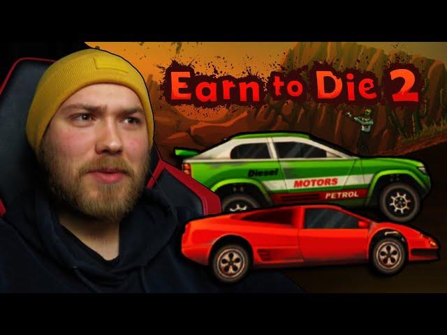 YAŞAMAK İÇİN 2 ARABA MAXLIYORUZ! | Earn to Die 2