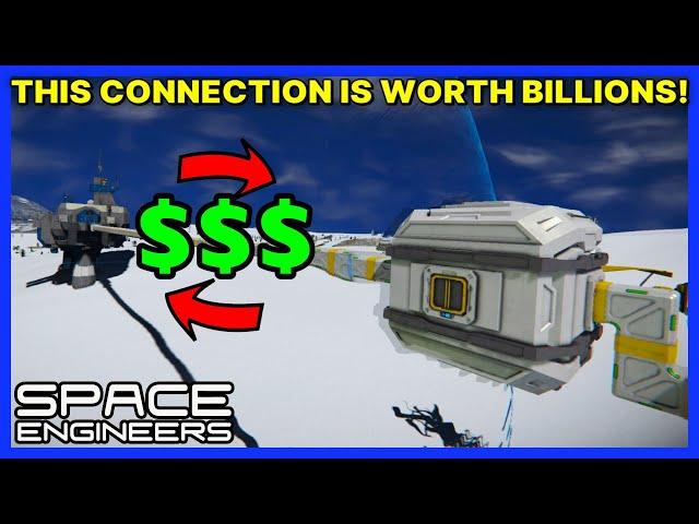 How To Make Money? THIS WILL MAKE YOU $$$ BILLIONS $$$ - Vanilla SPACE ENGINEERS Survival - Ep 25