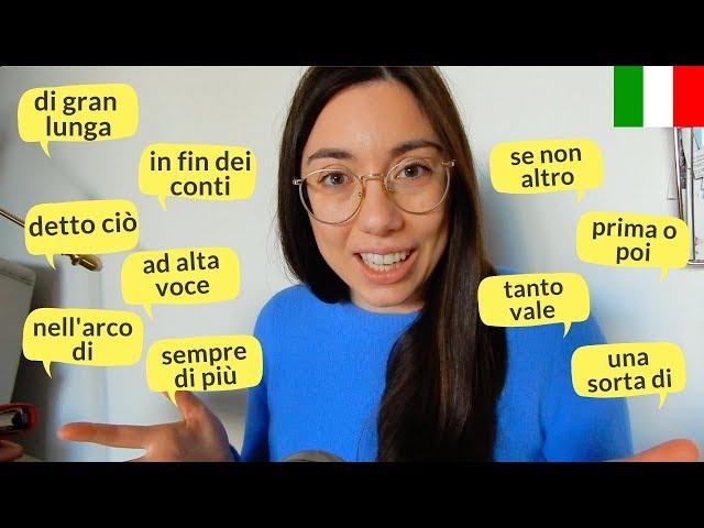 14 Italian phrases to boost your daily conversations in Italian (B1 +)