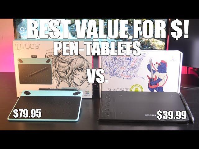 Wacom intuos draw vs Xp pen G640s