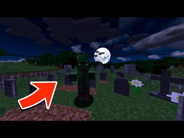 ЭТИ ЖИТЕЛИ ВОССТАЛИ ИЗ МЁРТВЫХ НА ДЕРЕВЕНСКОМ КЛАДБИЩЕ В МАЙНКРАФТ | mrSashaman Minecraft