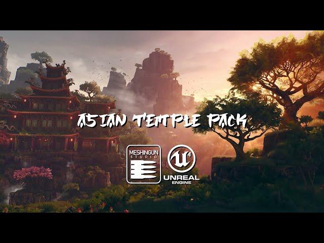 UE4 Asian Temple Pack - Meshingun Studio [2K]