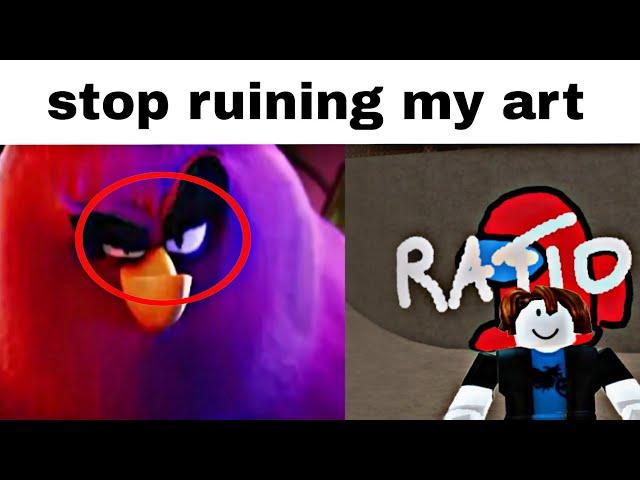 Roblox Spray Paint Funny Moments Ruining Arts