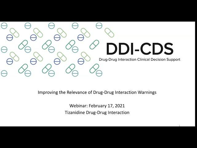 Tizanidine and CYP1A2 Inhibitors