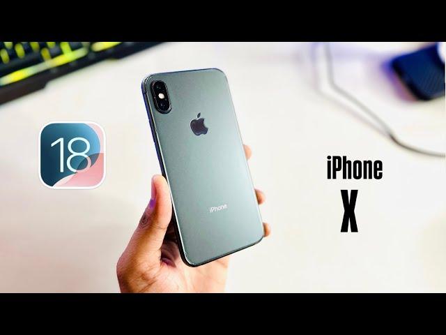 iPhone X New Update iOS 18 - How to update iPhone X on iOS 18