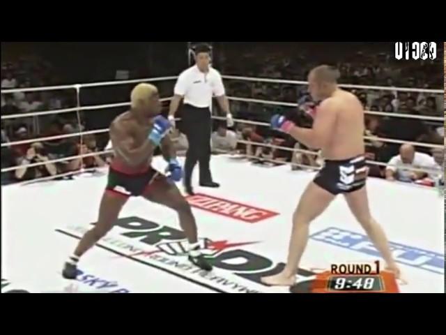 Fedor Emelianenko vs  Kevin Randleman   Фёдор Емельяненко   Кевин Рэндлмен Прогиб.