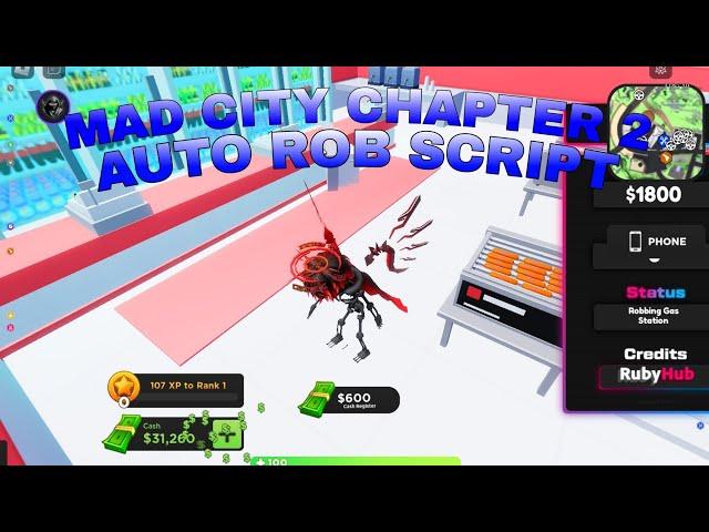 New! Mad City Chapter 2 Roblox Script | Mobile And PC