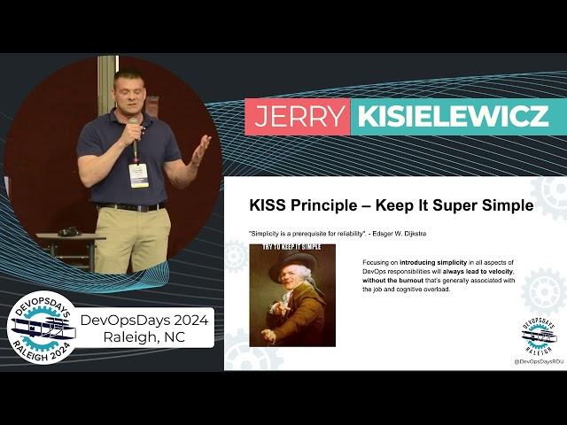 Jerry Kisielewicz DevOpsDays Raleigh 2024