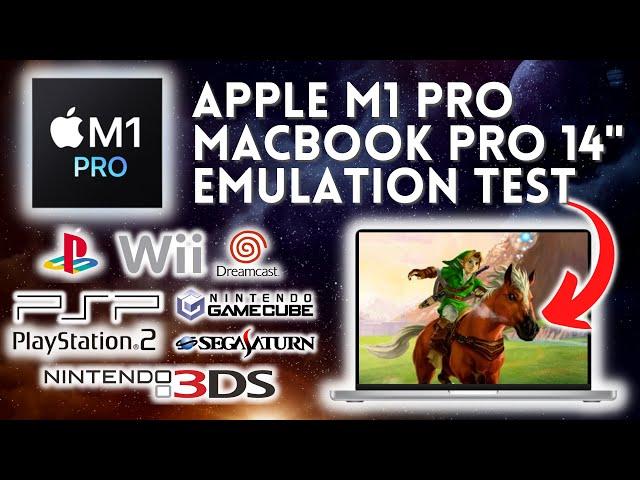 Emulation on the M1 Pro is GREAT! Full retro macOS gaming test (PCSX2, PPSSPP, Citra, Xemu)