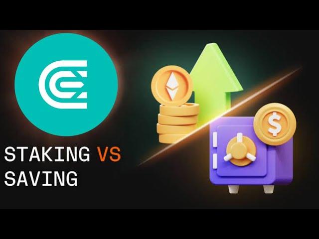 CEX.IO APP : Difference Between Staking & Saving Crypto On CEX.IO Trading App | Make Money Online