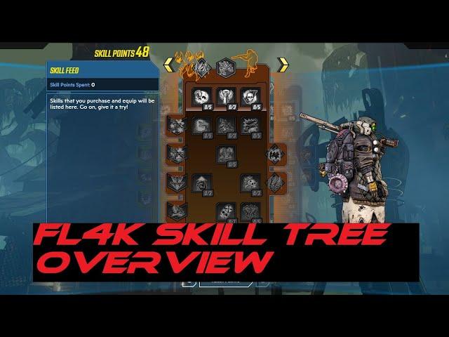 Borderlands 3 (FL4K Skill Tree Overview) Best Skill Builds