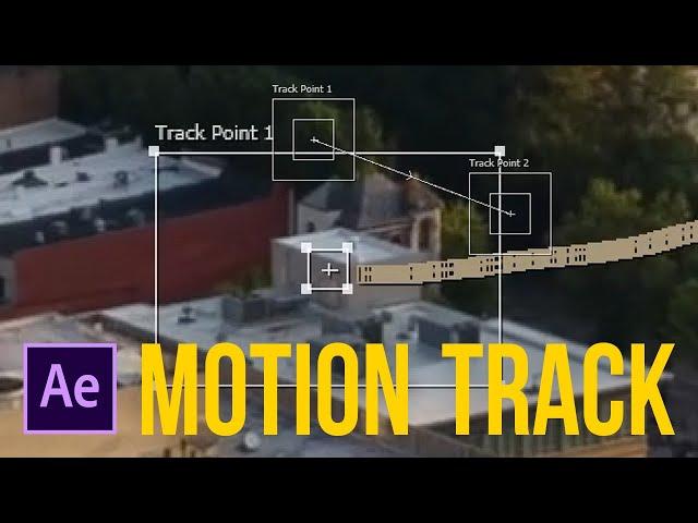 How to track an object in after effects (Easy!)