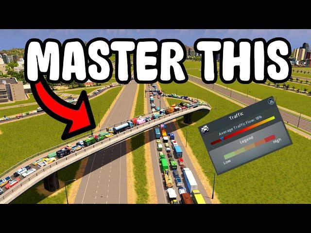 How to MASTER traffic like a PRO in Cities: Skylines