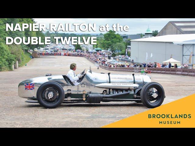 Napier-Railton demonstrations at the Brooklands Double Twelve