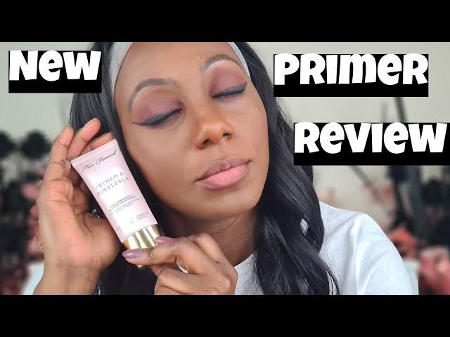 Too Faced Primed and Poreless +Pore  Banishing blurring Face Primer Review