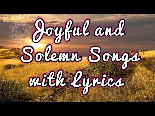 JOYFUL AND SOLEMN SONGS_v.3 |Non-stop | Christian Songs | JMCIM