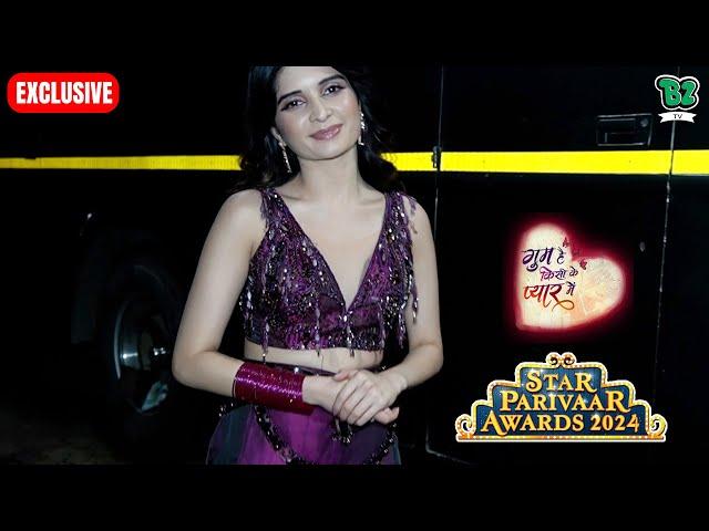 Hitesh Bhardwaj & Bhavika Sharma Spotted For Star Parivar Award 2024 | Buzzzooka Exclusive