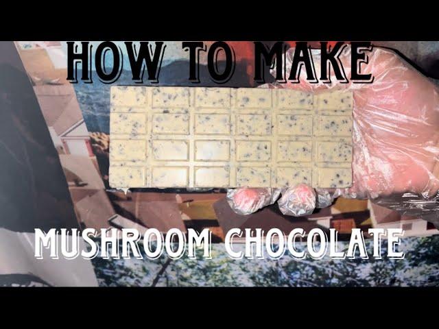 How to make mushroom chocolate bars