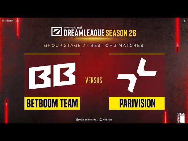 [Dota 2] PARI vs BB - Groupstage Bo3 - Dream League @anonimdt