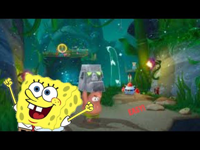 How to easily beat the stone tiki puzzle in spongebob BFBB rehydrated