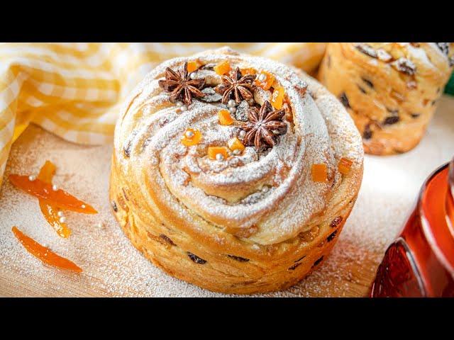 Incredibly delicious Kulich Craffin - EASTER BREAD | easter brioche easy recipe | paska