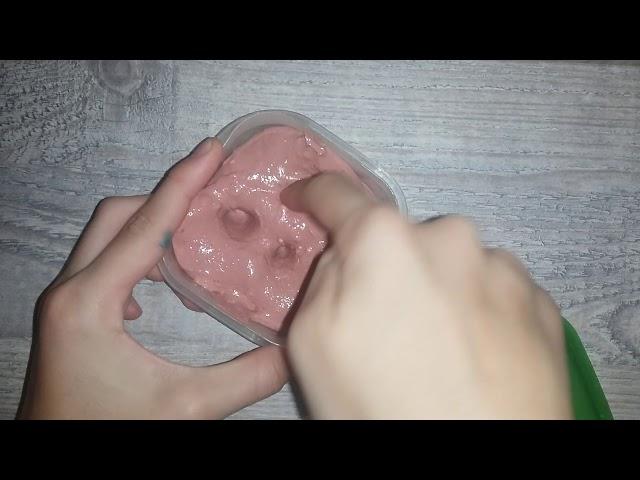 Snow slime/PVA glue slime Dasha Like