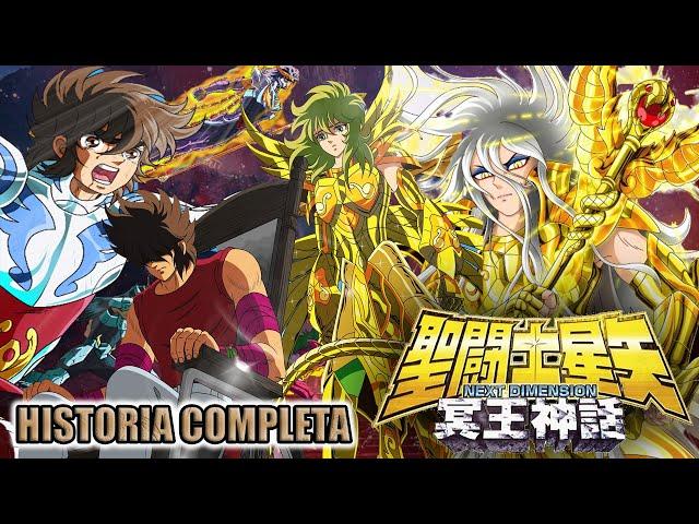 SAINT SEIYA NEXT DIMENSION 🟩 HISTORIA COMPLETA 🟡 Los Caballeros del Zodíaco