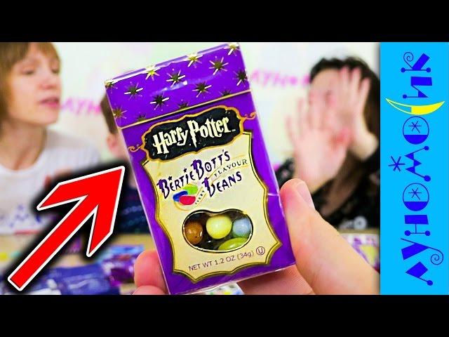 Sweets for Halloween  Bean Boozled Challenge  Bertie Botts Beans Challenge