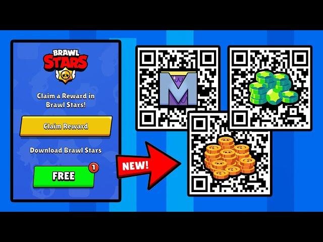 NEW FREE GIFTS QR CODE!  SPONGEBOB  BRAWL STARS UPDATE