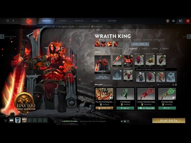 WRAITH KING ARCANA ( QUEST COMPLETED)