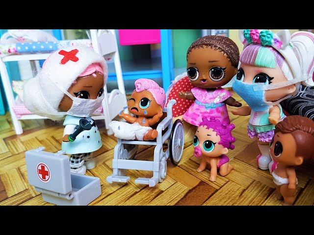 TO THE HOSPITAL FROM KINDERGARTEN! Dolls #LOL surprise #cartoons lol surprise