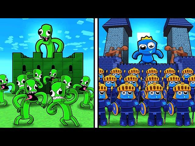 CLONE KINGDOM TYCOON WARS! (Blue vs Green)