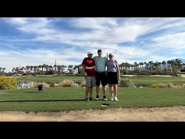 Golfing in the desert ️