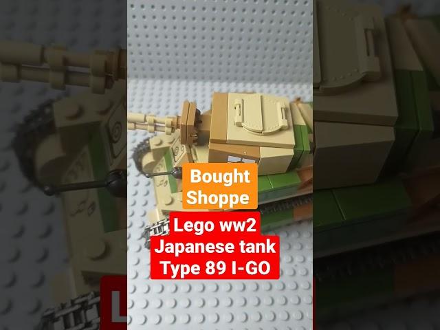 Lego ww2 Japanese tank I-GO