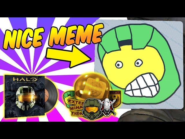 *NEW* CS:GO Update: Halo Stickers!? (Sticker Capsule Opening)