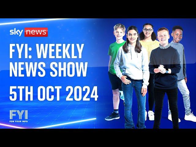 FYI: Weekly News Show – The Latest News for Kids