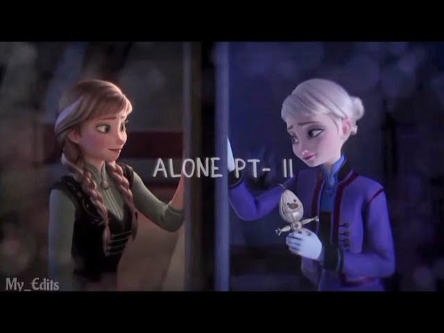 Alone pt- II Elsa & Anna Frozen sisters FMV