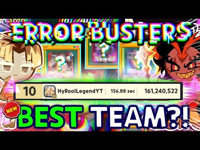 IT'S BACK! BEST Error Busters Team & Bug Fix for Top 0.01%! (Guide)