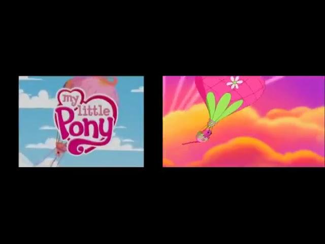 My Little Pony G3 and G3.5 Opening Side By Side