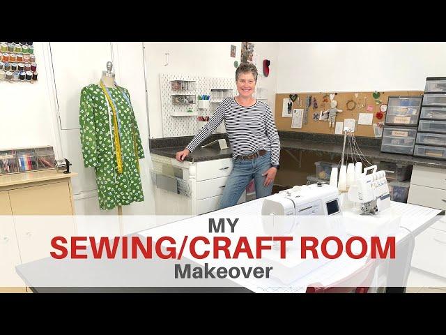 My Sewing/Craft Room Makeover – Great Tips for a More Organized and Enjoyable Sewing Room